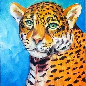 Framed original oil painting